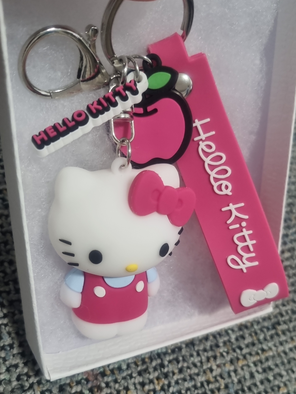 SANRIO Hello Kitty or Kuromi Keychain Pick One - Picture 3 of 11